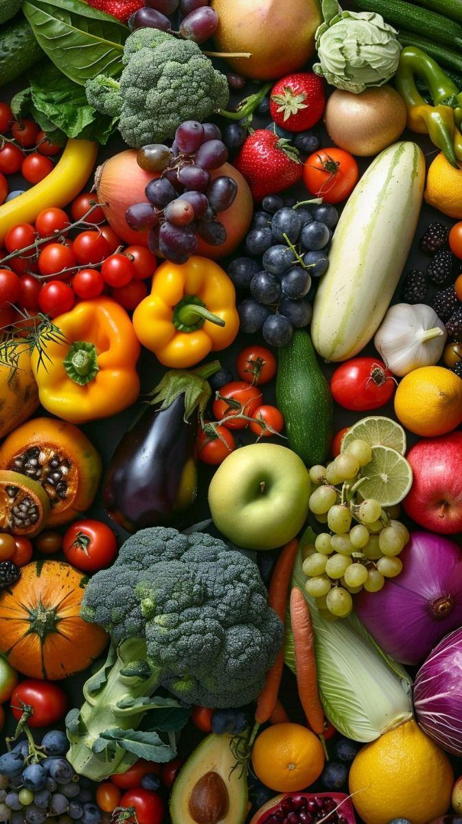 Green Patchwork: Earth's Organic Produce Assortment
